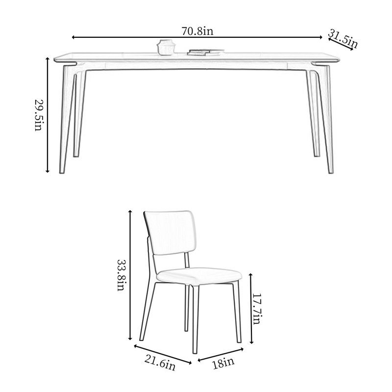 VERONA Home 9 Piece Dining Set Wayfair